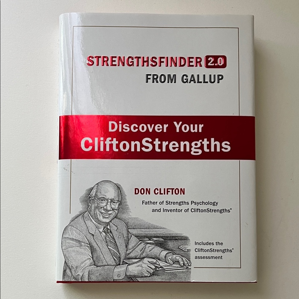 StrengthsFinder 2.0 Discover Your CliftonStrengths hard Cover book